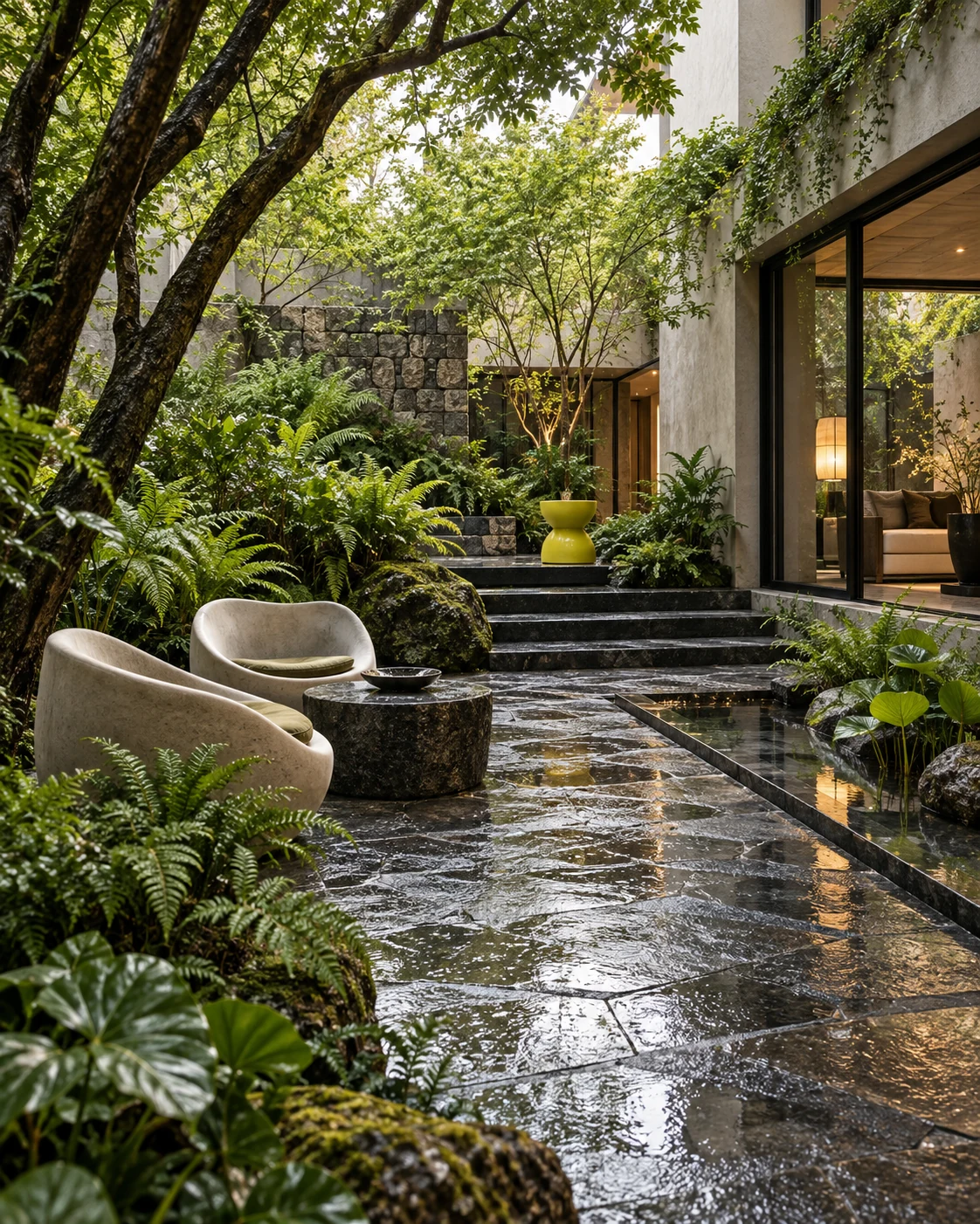 Garden stays